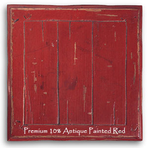 Antique Painted Red